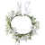 Korean Style Festival Wreath Bridal Headdress White Little Daisy Fresh Green Leaf Lace-up Hair Accessories Bridesmaid Headdress