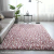 Wholesale Silk Carpet Living Room Bedroom Carpet Soft Foot Mat Long-Wool Rug Customizable Bedside Carpet