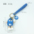 M Bean Letter Keychain Pendant Gift Creative Schoolbag Epoxy PVC Three-Dimensional Cartoon Key Button Small Gift Wholesale