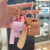 New Creative Sitting Cinnamoroll Babycinnamoroll Series Keychain Girls Schoolbag Pendant School Bag Bag Charm Gift Wholesale