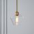 Nordic Glass Chandelier Modern Minimalist Living Room Dining Room Three-Head Coffee Shop Bedroom Light Luxury Creative Personality Small Droplight