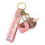 Oil Milky Tea Cup Drift Bottle Fruit Keychain Cute Acrylic Small Pendant Quicksand Bag Hanging Ornament Keychain