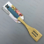 Danny Home Slotted Turner White Cross-Border Wooden Turner Three-Hole Shovel Long Handle Kitchenware Baking Spatula Square Meters Slotted Turner Spatula