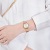 Jinmiou Kimio Fashion Women's Watch French Retro Small Square Watch Elegant Steel Belt Quartz Watch Female K6498