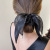 Retro Exquisite Streamer Hair Tie Headband for Girls Bow Headdress Temperament Hair Elastic Band High-Grade Hair Band