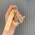 Oil Milky Tea Cup Drift Bottle Fruit Keychain Cute Acrylic Small Pendant Quicksand Bag Hanging Ornament Keychain