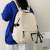 Simple Backpack Girls' Junior High School Student Good-looking Schoolbag Middle School Student Harajuku Style Leisure Backpack