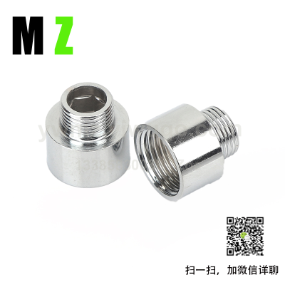 Stainless Steel 201 304 Pipe Fitting Sus Long Thread Hexagonal Extension Joint Plumbing Pipe Extension Joint