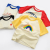 Foreign Trade Children's Summer Clothing T-shirt Cotton Color Matching Children's Short-Sleeved T-shirt Factory Leftover