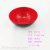 Imitation Porcelain Plastic Red and Black Melamine Small Bowl Four-Inch Plate and Bowl Hotel Household Rice Bowl