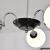 Modern Minimalist Art Magic Bean Glass Living Room Chandelier Nordic Bedroom Light Restaurant Cloakroom Designer Lamps