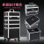 Cosmetic Case Universal Wheel Multi-Layer Makeup Trolley Case Detachable Tattoo Embroidery Manicure Toolbox Wholesale