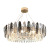 Light Luxury Chandelier Crystal Chandelier Lamp in the Living Room Simple Modern Atmosphere Restaurant Chandelier High-End Atmosphere Post-Modern Lamps