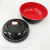Melamine Dinnerware Red and Black Restaurant Tableware Drop-Resistant Noodle Bowl Soup Bowl Straight Edge Rice Bowl 