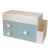 Creative Cute Desktop Storage Box Plastic Drawer Office Home Cosmetic Case Student Compartmented Storage Boxes