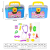 Cross-Border Children Play House Doctor Medicine Box Simulation Glasses Stethoscope Band-Aid Doll Temperature Gun Toy