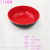 Melamine Dinnerware Red and Black Restaurant Tableware Drop-Resistant Noodle Bowl Soup Bowl Straight Edge Rice Bowl 