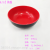 Melamine Dinnerware Red and Black Restaurant Tableware Drop-Resistant Noodle Bowl Soup Bowl Straight Edge Rice Bowl 