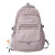 2022 New Fashion Casual Simple Backpack Girls' Multi-Layer Medium and Large Students & School Schoolbag Backpack