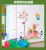 Elephant Height Measurement Wall Sticker Sk9036 Kid's Room Kindergarten Cartoon Decorative Wall Stickers Can Be Graphic Customization Plane Wall Sticker