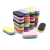 Mini small sponge tofu block nail file polished on both sides high elastic sponge Nail Polish Nail Polish rub