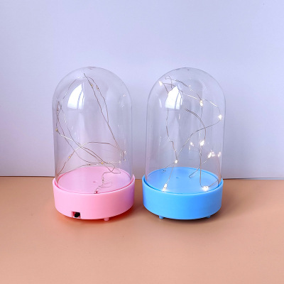 Creative Romantic Small Night Lamp Bedside Lamp Table Lamp Children's Handmade DIY Luminous Toy Decoration Decorative Lamp Wholesale