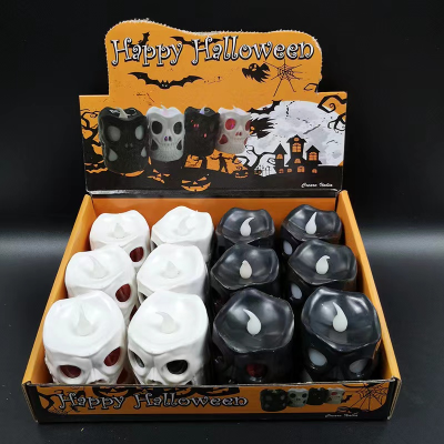 Halloween Ghost Face Candle