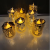 Christmas/Electroplated Laser Candle