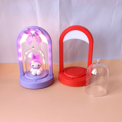 New Children's Handmade DIY Brickearth Luminous Toy Music Night Lamp Part Color Flashlight Bracket Decorative Lamp