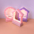 Creative DIY Accessories Music Small Night Lamp Love Heart-Shaped Bedside Decorations Table Lamp Decoration Mini Luminous Toy Light