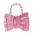 Cartoon Portable Bead String Jewelry Jewelry Storage Box Butterfly Stars Heart Violin Pink Transparent Candy Box