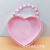 Cartoon Portable Bead String Jewelry Jewelry Storage Box Butterfly Stars Heart Violin Pink Transparent Candy Box