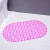 Jiamei Transparent Oval Water Bead Non-Slip Mat PVC Bath Mat Bathroom Bath Foot Mat Bathroom Foot Mat Bathroom Mat