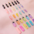 Cartoon Cute Fluorescent Pen 6 PCs Macaron Color Waterproof Eye Protection Student Office Marking Graffiti Pen