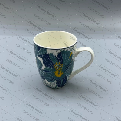 Cup Ceramic Cup Mug Printing Cup Milk Cup Juice Cup Coffee Cup Handle Cup Factory Direct Sales