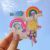 INS Color Side Clip Small Hairclip Girls Headdress Cute Children Princess Hair Accessories BB Clip Hairpin 2021 New Female