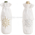 Christmas Decoration Supplies Snowflake Beads Wine Bottle Bag Creative White Bottle Cover Red Wine Bottle Dress up