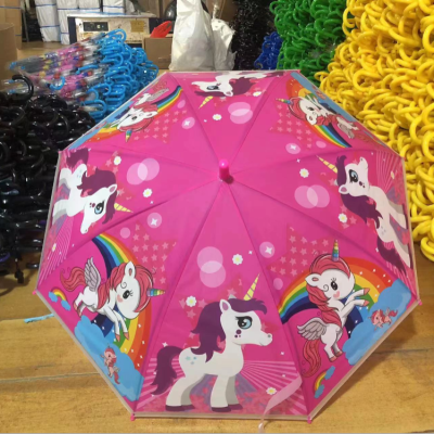 Factory Wholesale Children's Umbrella European and American Cute Umbrella Cartoon Umbrella All-Weather Umbrella Animal Umbrella Portable Sun Umbrella Sunshade