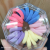 Cross-Border New Arrival Towel Ring Headband Children's Cute Colorful Hair Band High Elastic Ponytail Towel Ring 30 Pieces a Box Wholesale