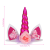 Unicorn Eyelash Decoration Set Children 'S Unicorn Hair Band Headband Party Unicorn Cake Stand