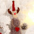 Cross-Border New Spot Christmas Decorations Ins Style Cute Plush Elk Pendant Christmas Tree Ornaments