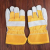12 Pairs Arc-Welder's Gloves Short Soft Wear-Resistant Anti-Scald Welder Labor Protection Welding Protective Work Gloves