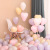 Factory 10-Inch Macaron Love Balloon 2.2G Wedding Decoration Proposal Party Layout Heart-Shaped Balloon Wholesale