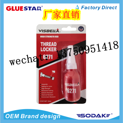 Visbella Threadlocker Anaerobic Adhesive Thread Locking Adhesives Screw Glue Locking Glue Anaerobic Adhesive Anaerobic