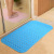 Jiamei Bathroom Mat Oval Solid Color Massage Foot Mat Bathroom Non-Slip Mat Bathroom Bath Floor Mat Suction Cup Floor Mat