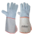 Summer Thin Index Finger Reinforced Canvas Cuff Arc-Welder's Leather Working Gloves Welder Welding for Electric Welders Men