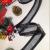 Item No.: 2024 Christmas Gift Bag Decoration DIY Black Mesh Dot Onion Edge Bilateral Wire Ribbon 3.8cm