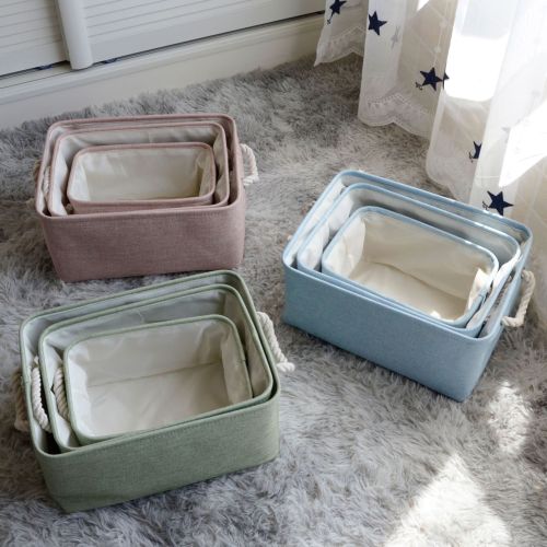 nordic japanese style cloth storage basket desktop sundries storage box snacks storage box toys storage basket factory direct supply