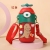 Cartoon 304 Stainless Steel Thermos Cup Male and Female Kindergarten Students Crossbody Double Drink Children's Kettle Portable Bounce Cover