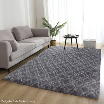Autumn Winter Modern Silk Wool Carpet Living Room Rectangular Coffee Table Sofa Rug Bed Side Carpet Bedroom Floor Mat